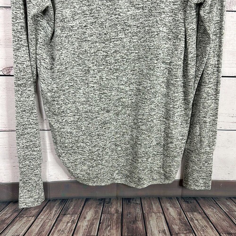 Athleta Top Shirt Tunic Womens Small Gray Lomboard boxy‎ Long Sleeve Soft Yoga - Picture 5 of 10